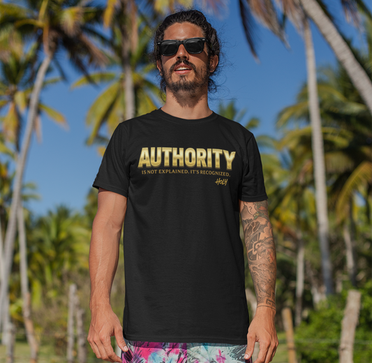 Authority Is Not Explained. It’s Recognized Tee — Recognition Through Presence